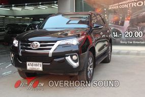 การติดตั้ง เครื่องเสียงรถยนต์ ใน Honda Accord ระบบเครื่องเสียงรถยนต์ ใน TOYOTA FORTUNER